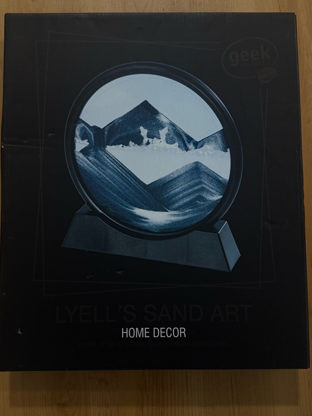 Sand Art Home Decor